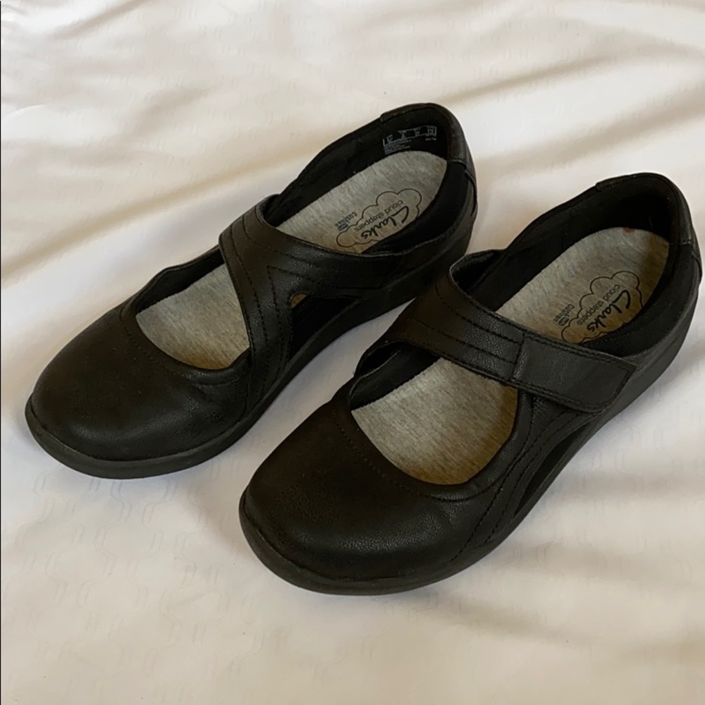 Clarks Cloudsteppers black